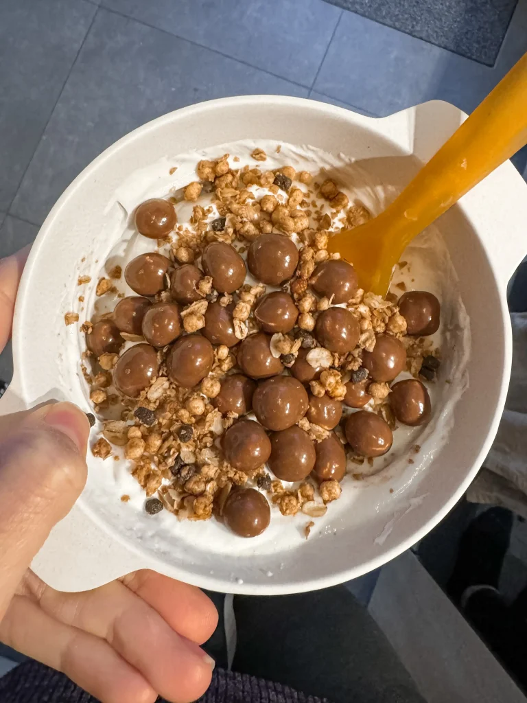 Magere kwark met protein choco balls