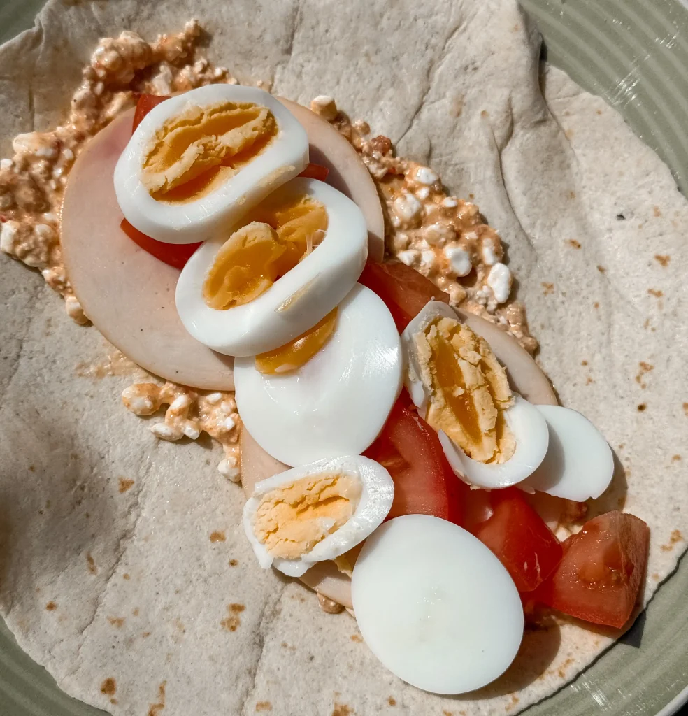 Protein wraps met kipfilet