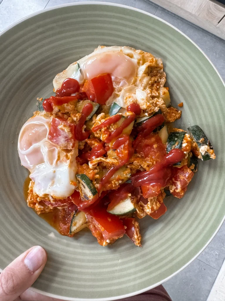 Ajvar-ei-lunch