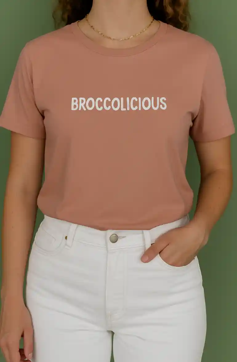 Broccolicious tshirt - Afbeelding 4
