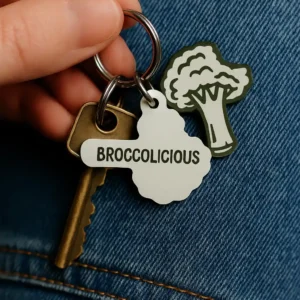Broccoli sleutelhanger