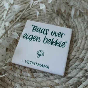 Baas over eigen bekkie wit