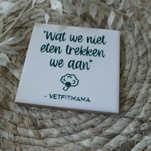 Wat we niet eten trekken we aan wit